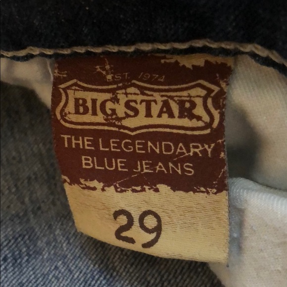 Big Star Rikki Cropped Jeans - Size 29 - Picture 5 of 5